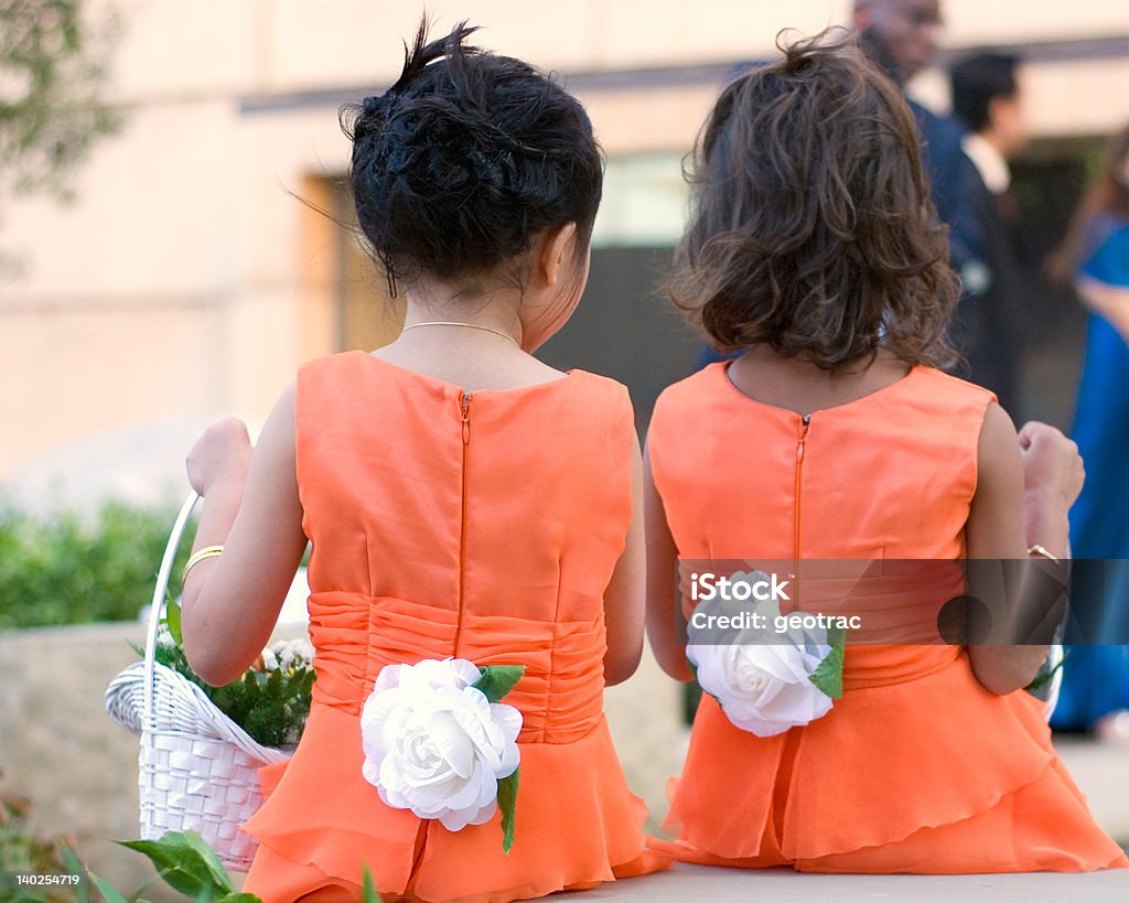 Dos chicas little flor - Foto de stock de Acontecimiento libre de derechos