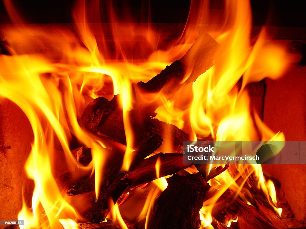 flames     flames in a stove                            Arson Stock Photo