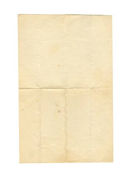 istock Creased, Vintage Paper 140255646