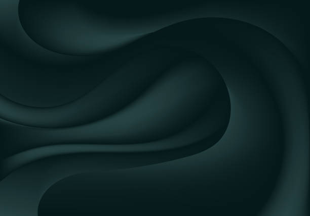 istock Abstract green fabric textile wrinkles folds or liquid background and texture luxury style 1402557455