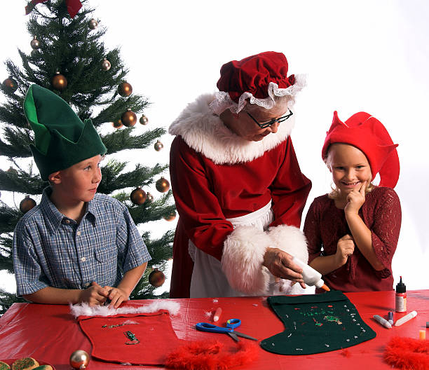 Natale e artigianato - foto stock