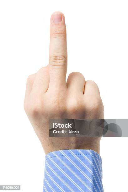 Bad Gesture Stock Photo - Download Image Now - Swear Word, Aggression, Anger