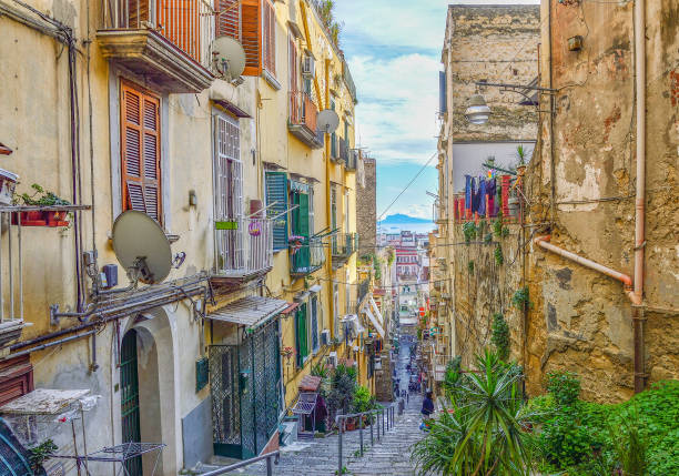 istock Typical street of Naples 1402561673