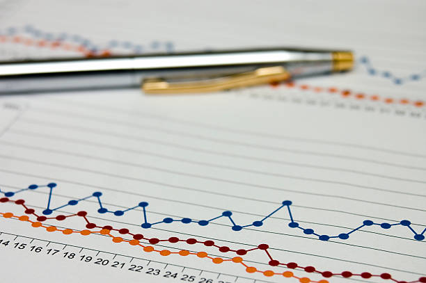 istock business chart with penn on the background 140256671