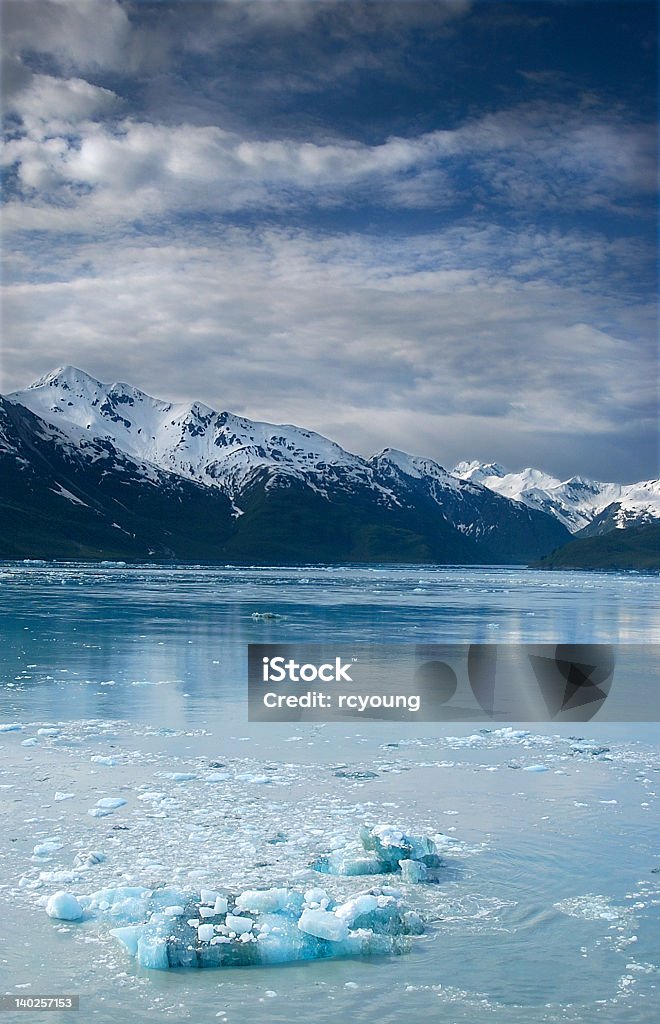 ブルーアイスの海 - アラスカのロイヤリティフリーストックフォト