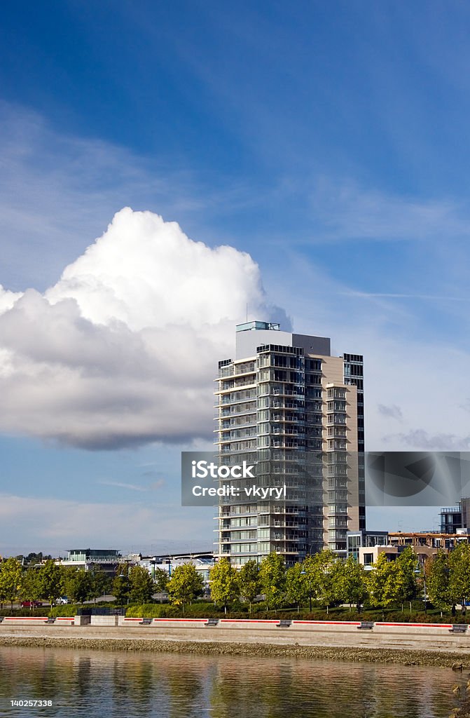 Apartment Building. Apartment building in downtown Vancouver. Apartment Stock Photo