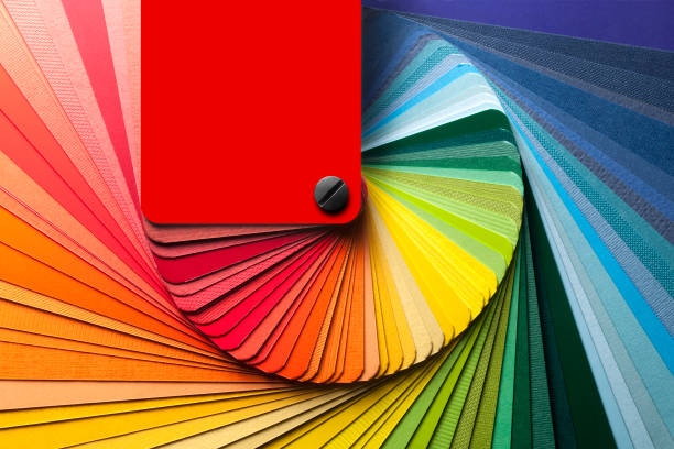 libro campioni di colore - immagine a colori foto e immagini stock