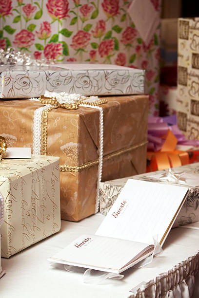 istock Gift presents at a wedding or birthday party 140258116