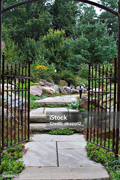Garden Gate Stock Photo - Download Image Now - Gate, Entering, Mystery