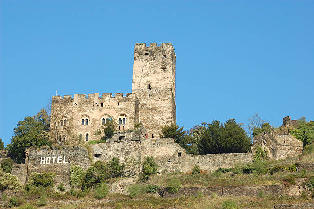 istock Castle Ruin with a Hotel, Germany 140258616