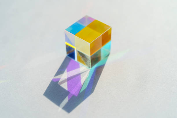 istock Abstract background with multicolored transparent prism 1402588814