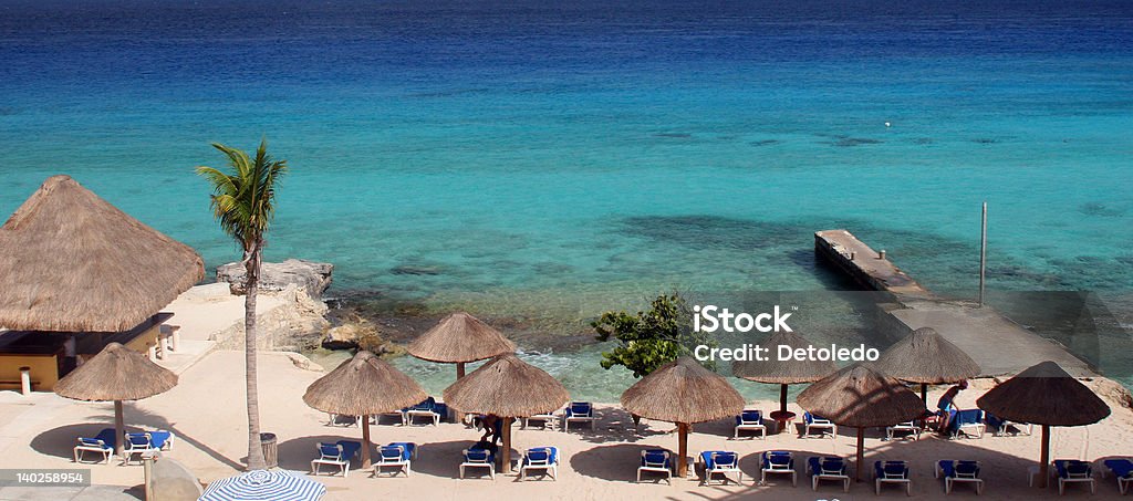 Perfect beach Beach at Cozumel Cozumel Stock Photo