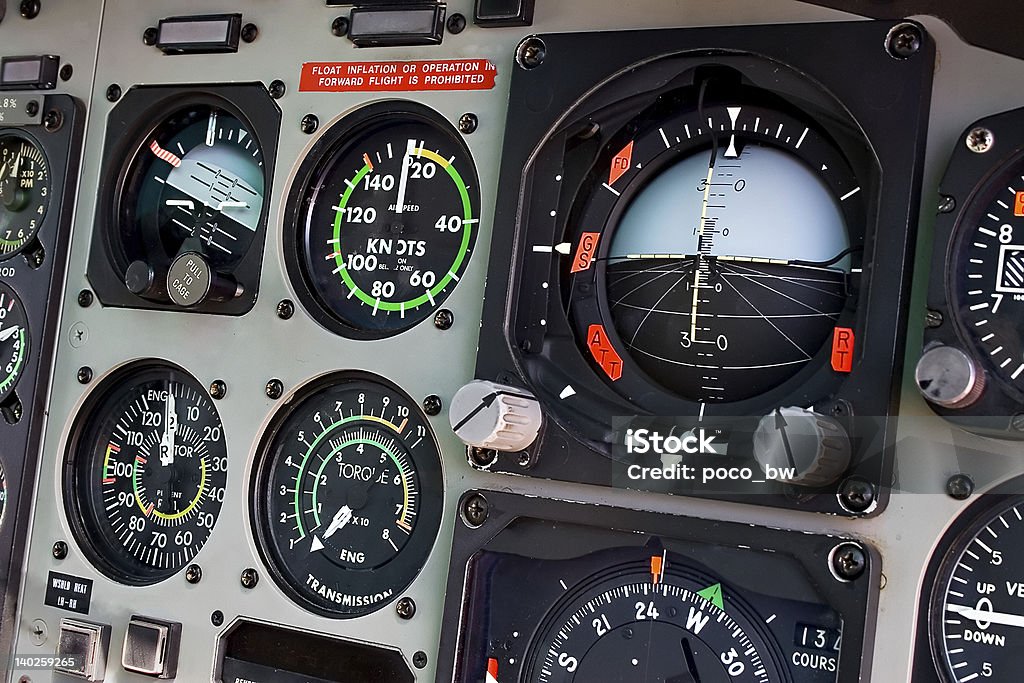 cockpit - Lizenzfrei Anzeigeinstrument Stock-Foto