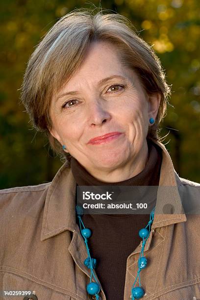 Woman In Her Fifties Stock Photo - Download Image Now - 50-54 Years, Women, Only Women