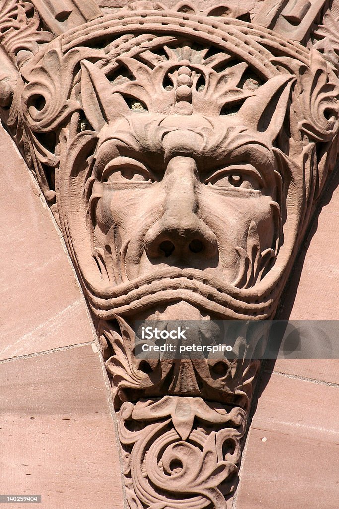 Hombre lobo gárgola - Foto de stock de Hombre lobo libre de derechos