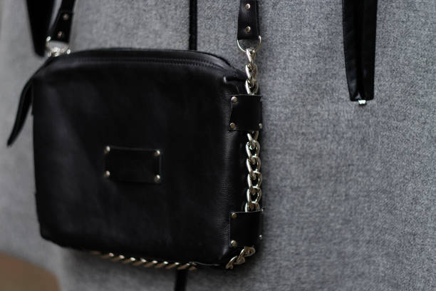 istock Bag. Close up girl wearing accessory. 1402597250
