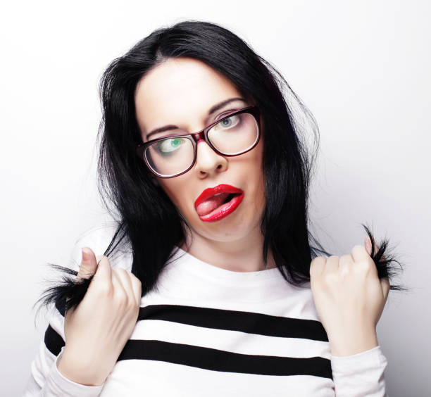 istock Beautiful young surprised woman. 1402599067