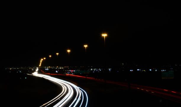 istock The Queen Elizabeth II Highway at Night (4) 1402599190