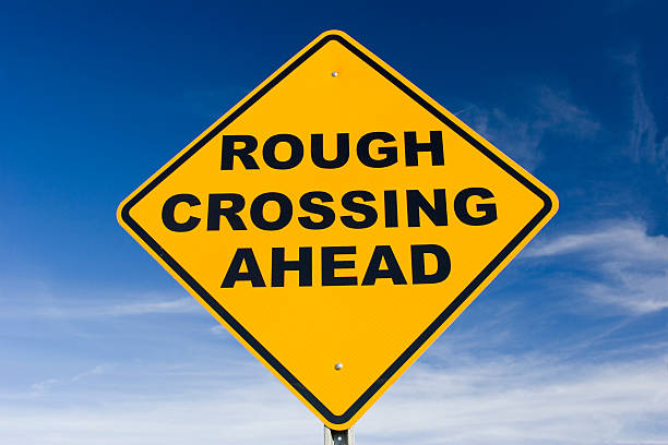istock Rough Crossing Ahead Traffic Sign 140260005