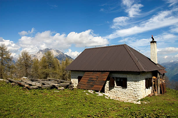 istock Refuge in friuli mountain cornetto 140260084