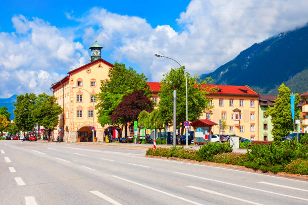 istock Town Hall in Garmisch-partenkirchen in Germany 1402602893