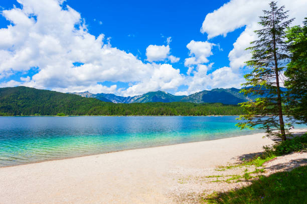 istock Eibsee lake in Bavaria, Germany 1402602929