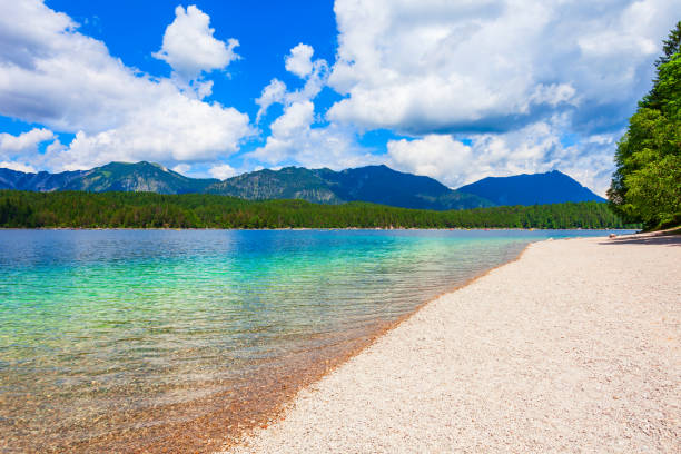 istock Eibsee lake in Bavaria, Germany 1402602957
