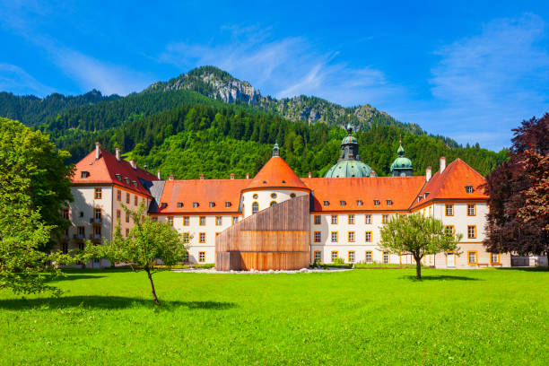 istock Ettal Abbey Benedictine monastery in Germany 1402602997