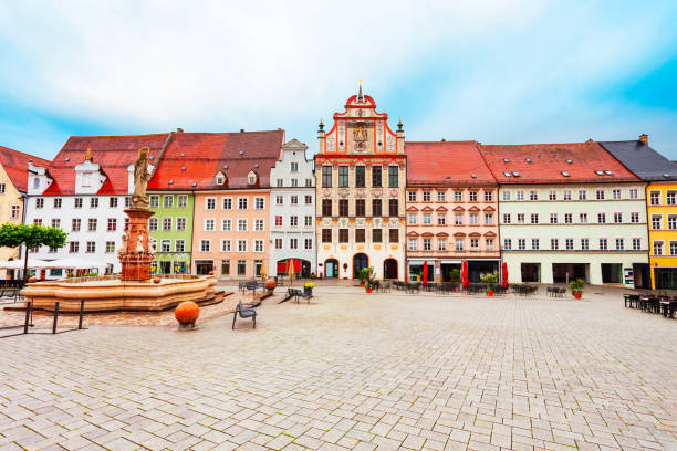 istock Hauptplatz main square, Landsberg am Lech 1402603046