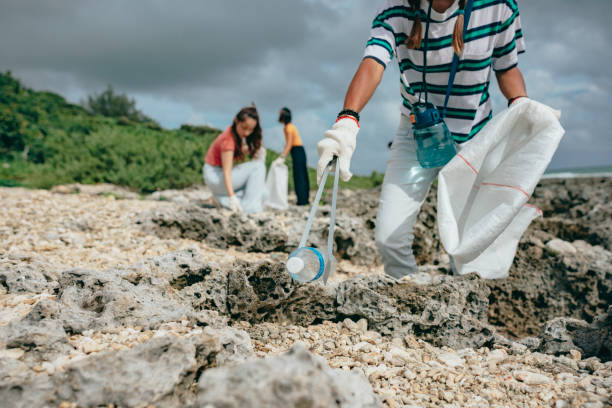 istock Community Volunteer Groups on the Beach 1402604129