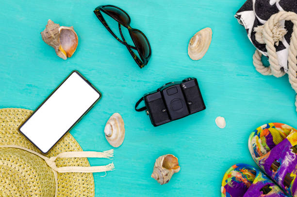 istock Travel and beach flat lay 1402604763