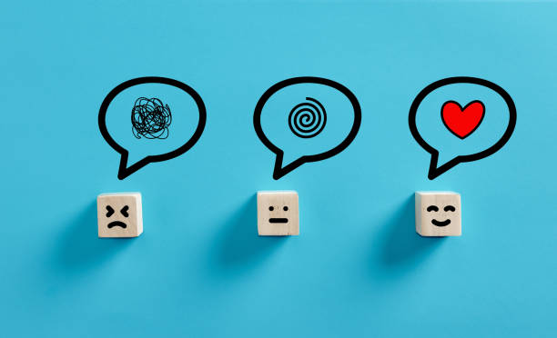 istock Customer feedback and satisfaction concept. Happy, sad and neutral faces with negative and positive feedback. 1402605891