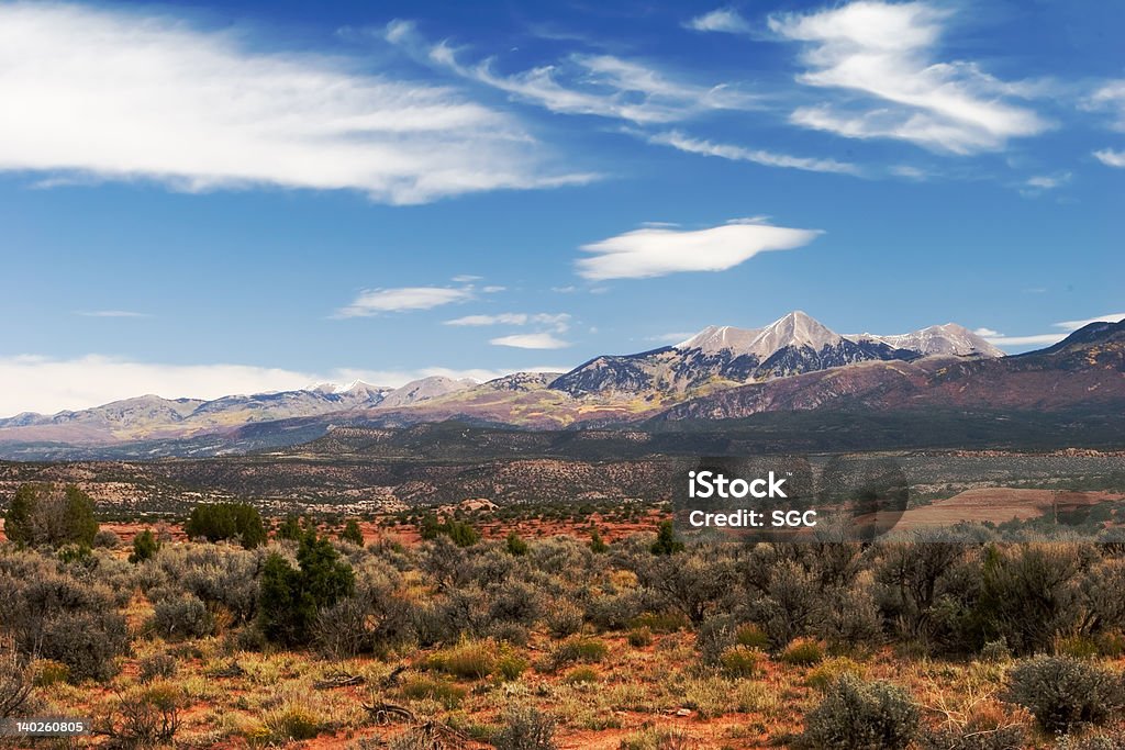 Deserto, céu e Montanhas - Royalty-free Ao Ar Livre Foto de stock