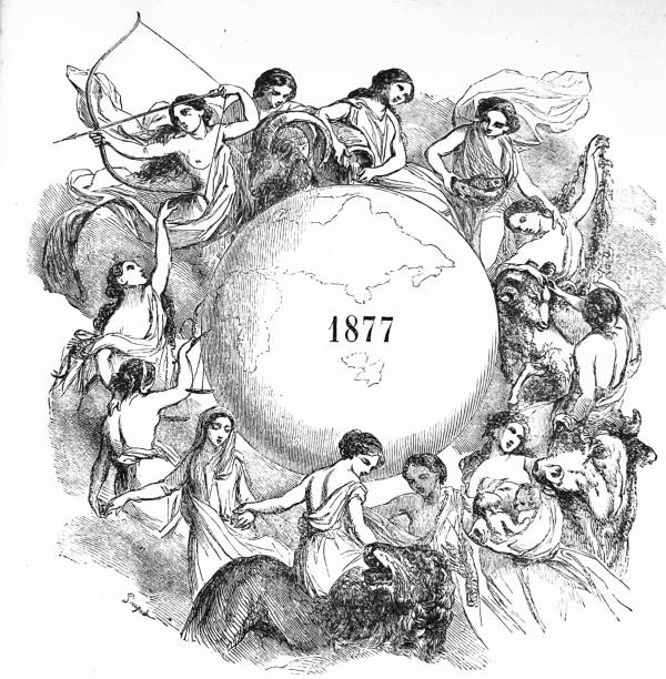 Illustration from 19th century.