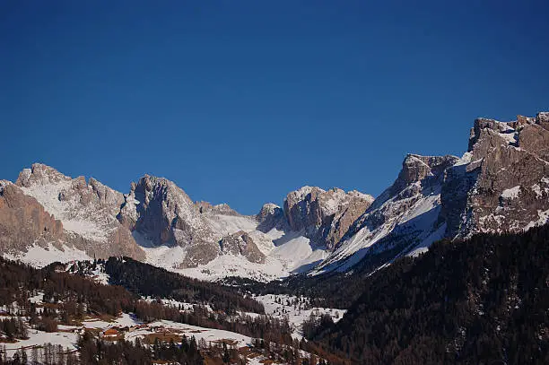 Val Gardena in Dolomites, Italy