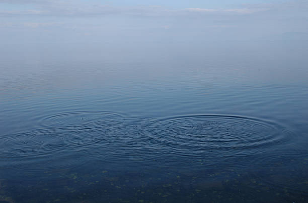 Water Ripples in Lake Baikal
