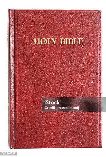 Holy Bible Stock Photo - Download Image Now - Bible, White Background, Book