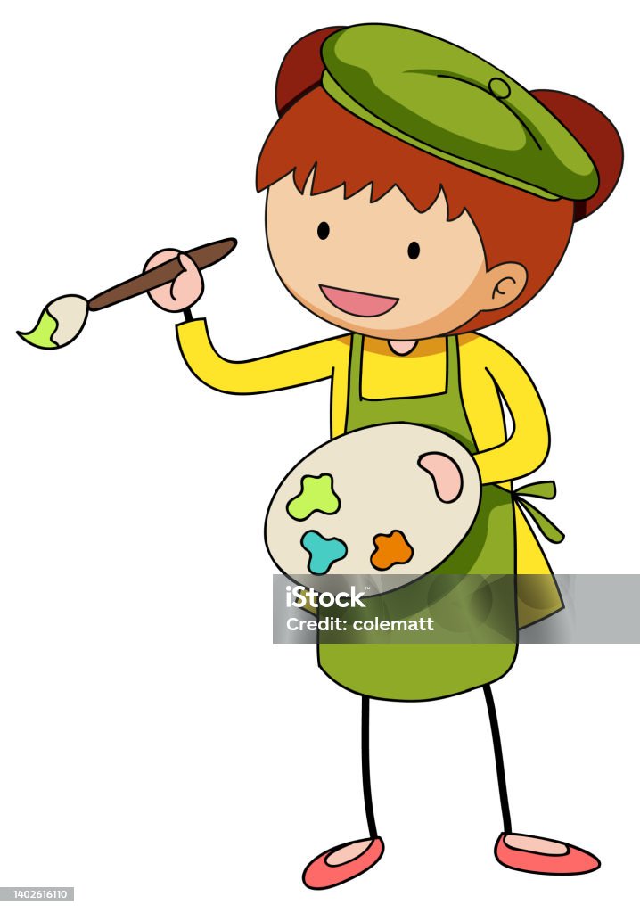 Ilustración de Pequeño Artista Sosteniendo La Paleta De Colores Personaje De Dibujos Animados Aislado y más Vectores Libres de Derechos de Actividades recreativas - iStock Ilustración de Pequeño Artista Sosteniendo La Paleta De Colores Personaje De Dibujos Animados Aislado y más Vectores Libres de Derechos de Actividades recreativas - iStock