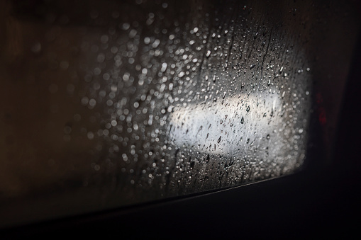Driving under rain