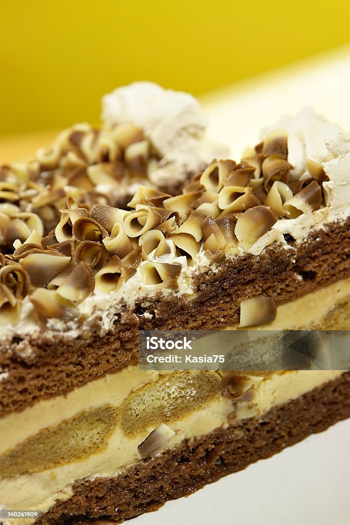 Tiramisù Torta - Foto stock royalty-free di Alimentazione non salutare