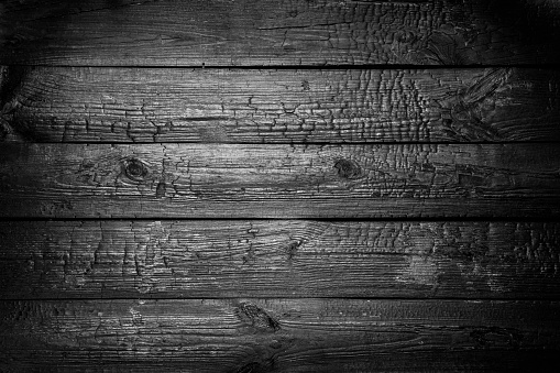 Dark wooden background, old wooden planks texture