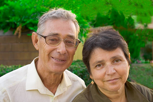 Grandparents stock photo