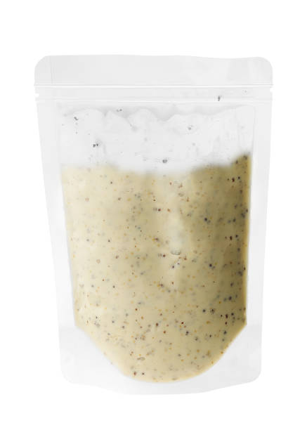 istock mustard sauce in plastic bag isolated on white 1402621391
