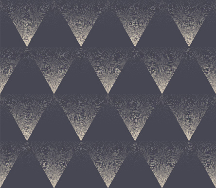istock Triangles Classic Geometric Retro Seamless Pattern Vector Abstract Background 1402623107