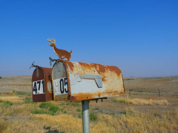 Mailbox, vicinity of Cody, Wyoming