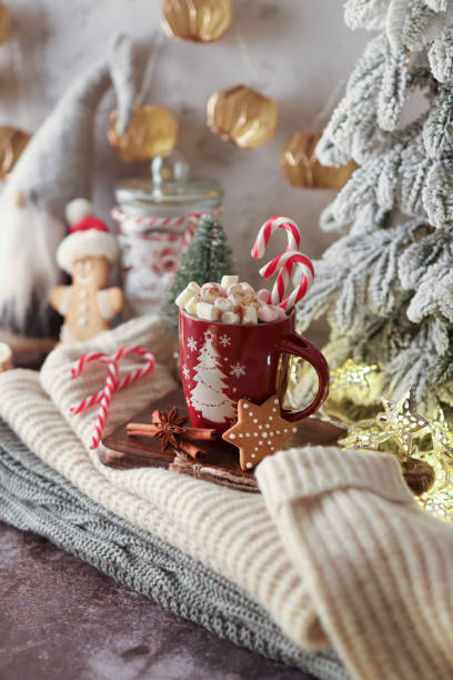 istock Christmas and newyear cozy decoration. 1402629801