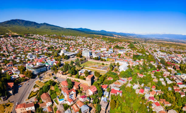 istock Batonis Tsikhe Fortress aerial view, Telavi 1402630420