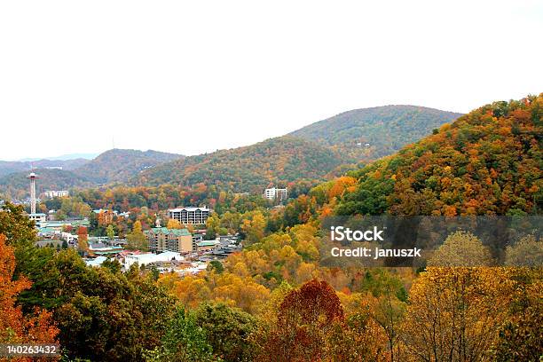 市でカラフルなフォレスト - ギャトリンバーグのストックフォトや画像を多数ご用意 - ギャトリンバーグ, 秋, テネシー州