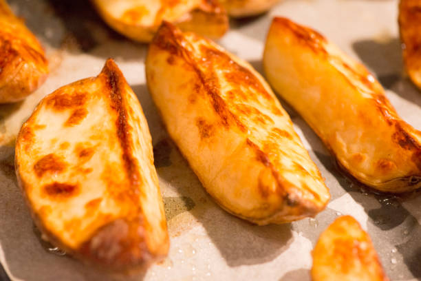 Country-style baked potatoes
