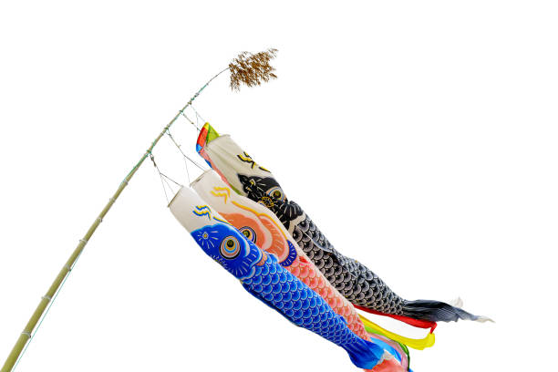 istock Japanese 'Koinobori', colorful carp streamers 1402640629